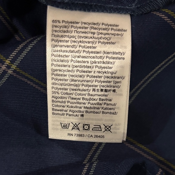 Helly Hansen Aker Flannel Long sleeve shirt ocean sierra plaid medium NWT - Picture 4 of 8